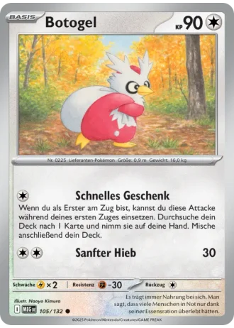 Botogel #105/132 — Mega-Entwicklung