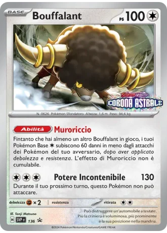 Bouffalant #136 — Scarlatto e Violetto Promos