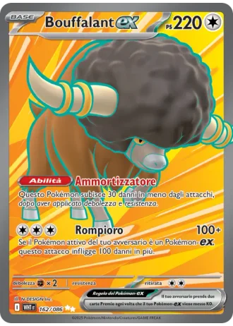 Bouffalant ex #162 — Fuoco Bianco