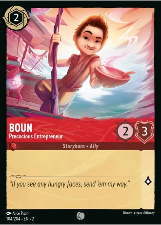Boun - Precocious Entrepreneur #104/204 — Rise of the Floodborn