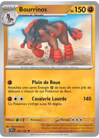 Bourrinos #092/162 — Forces Temporelles