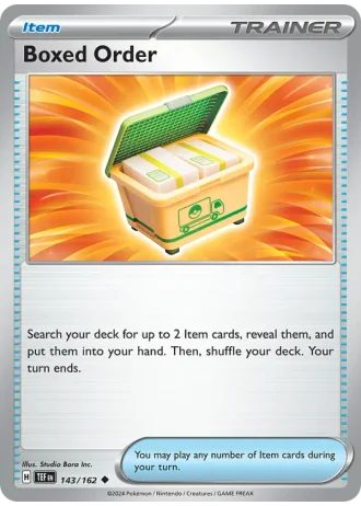 Boxed Order #143/162 — Temporal Forces