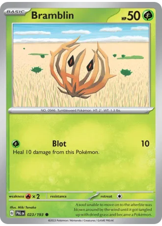 Bramblin #023/193 — Paldea Evolved