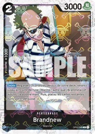 Brandnew (OP03-089) (Full Art) — ONE PIECE CARD THE BEST (PRB01)