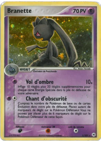 Branette #1/101 — EX Légendes Oubliées