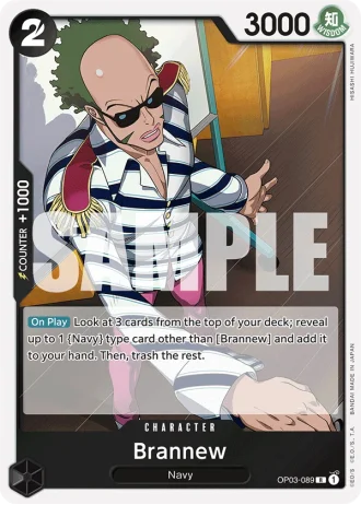 Brannew (OP03-089) (Reprint) — One Piece The Best (PRB01)