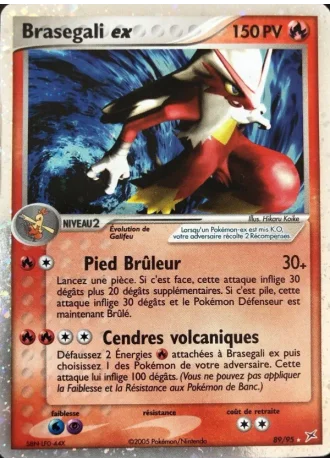 Brasegali ex #89/95 — EX Team Magma vs Team Aqua
