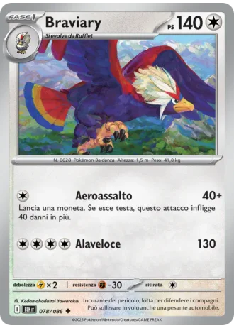 Braviary #078/86 — Luce Nera