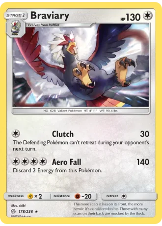Braviary #178/236 — Cosmic Eclipse