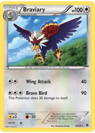 Braviary #88/98 — Emerging Powers