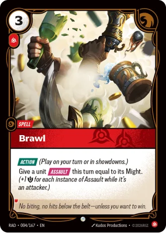 Brawl #004/167 — Radiance