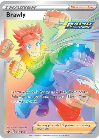 Brawly #212/198 — Chilling Reign