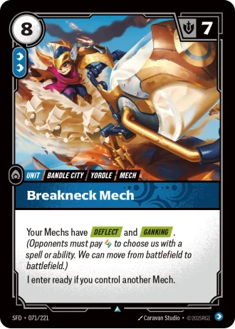 Breakneck Mech #071/221 — Spiritforged