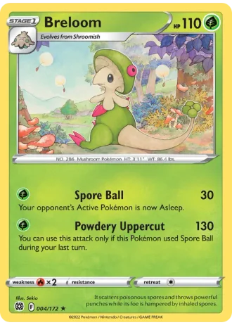 Breloom #004 — Brilliant Stars