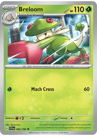 Breloom #004/198 — Scarlet & Violet