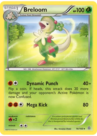 Breloom #16 — Primal Clash