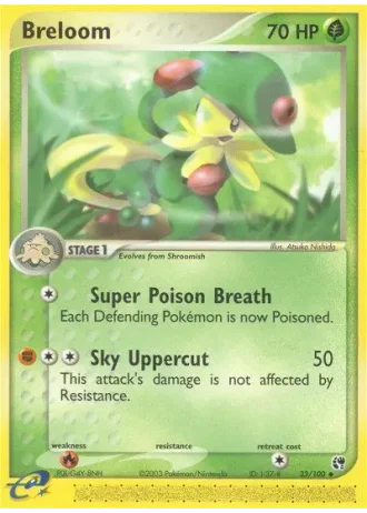 Breloom #33 — Sandstorm