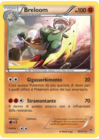 Breloom #50 — Colpi Furiosi