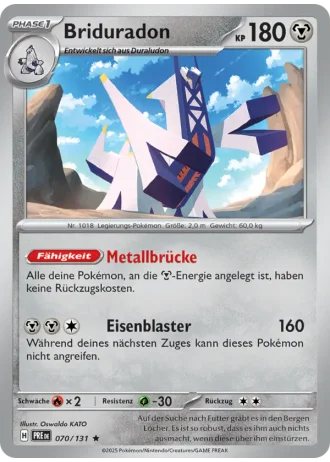 Briduradon #070/131 — Prismatische Entwicklungen