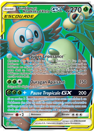 Brindibou et Noadkoko d’Alola GX #214 — Harmonie des Esprits