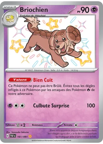 Briochien #161/91 — Destinées de Paldea