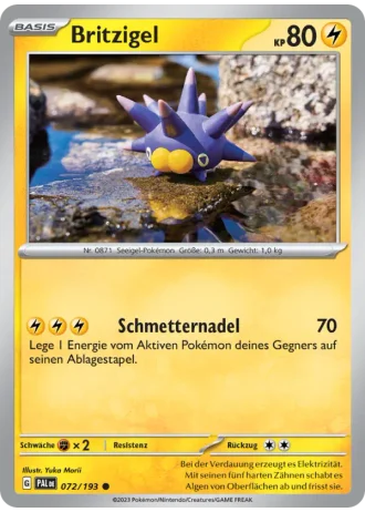 Britzigel #072/193 — Entwicklungen in Paldea