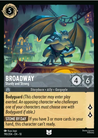 Broadway - Sturdy and Strong #190/204 — Whispers in the Well