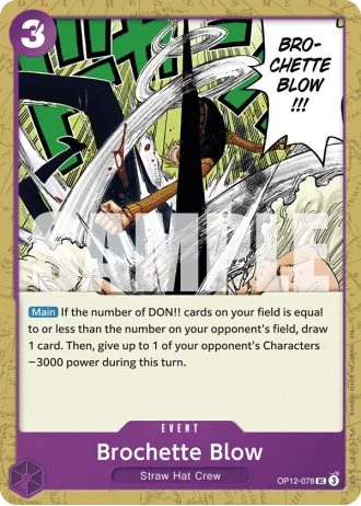 Brochette Blow (OP12-078) — Legacy of the Master (OP12)