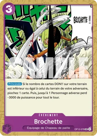 Brochette (OP12-078) — l'Héritage du Maître (OP12)