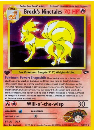 Brock's Ninetales #3 — Gym Challenge