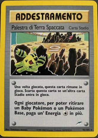 Broken Ground Gym (1ª Edizione) #92/105 — Neo Destiny (1ª Edizione)