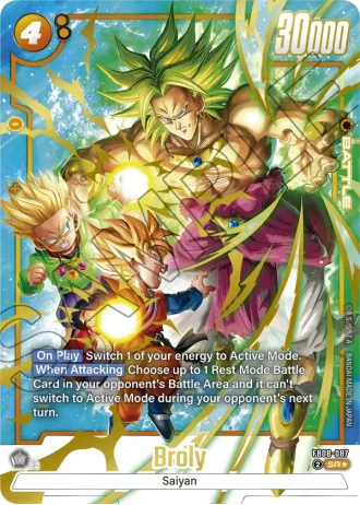Broly (Alternative Art) FB08-087 — Saiyan's Pride (FB08)