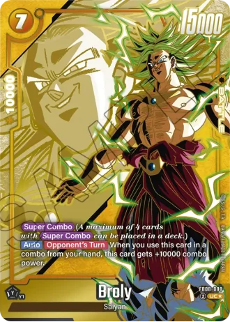 Broly (Alternative Art) FB08-088 — Saiyan's Pride (FB08)