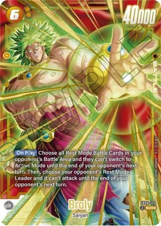 Broly (Alternative Art) FB08-122 — Saiyan's Pride (FB08)