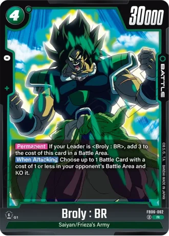 Broly : BR  FB06-062 — Rivals Clash (FB06)