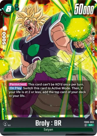 Broly : BR FB06-063 — Rivals Clash (FB06)