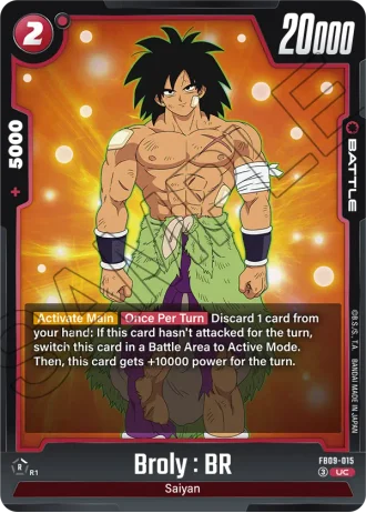 Broly : BR FB09-015 — Dual Evolution (FB09)