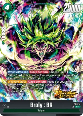 Broly : BR  FS10-014 — Starter Deck EX: Giblet (FS10)