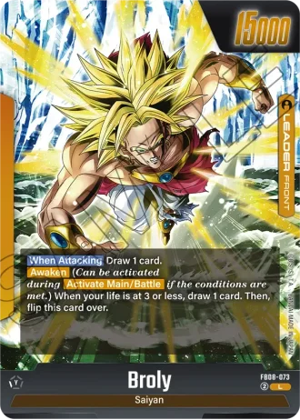 Broly  FB08-073 — Saiyan's Pride (FB08)