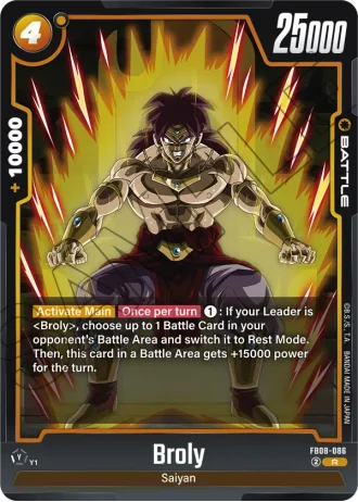 Broly FB08-086 — Saiyan's Pride (FB08)
