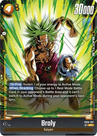 Broly  FB08-087 — Saiyan's Pride (FB08)