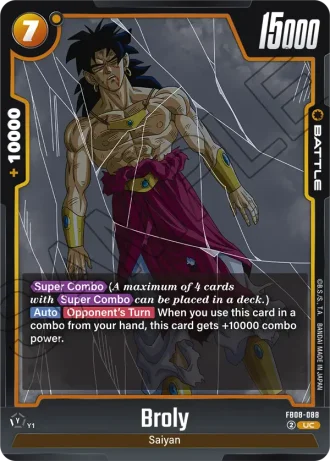 Broly FB08-088 — Saiyan's Pride (FB08)