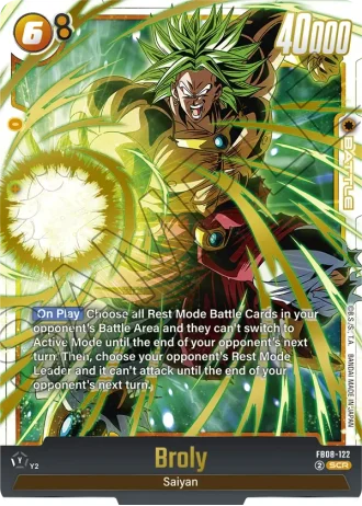 Broly  FB08-122 — Saiyan's Pride (FB08)