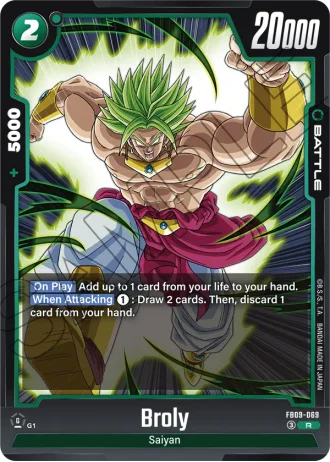 Broly FB09-069 — Dual Evolution (FB09)