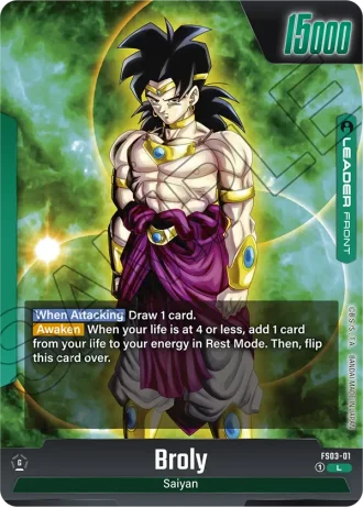 Broly  FS03-001 — Broly (FS03)