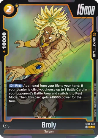 Broly  ST01-049 — Story Booster 01 (ST01)