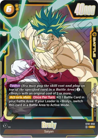Broly  ST01-050 — Story Booster 01 (ST01)