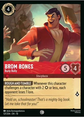 Brom Bones - Burly Bully #127/204 — Whispers in the Well