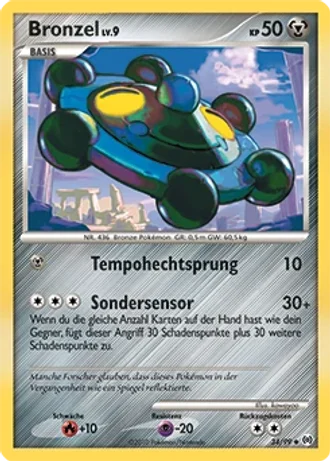 Bronzel #34/99 — Arceus