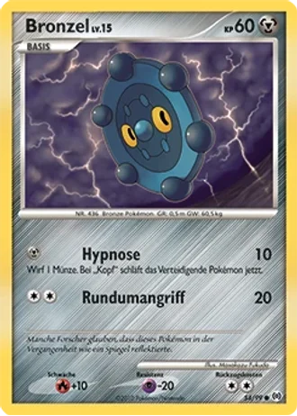 Bronzel #54/99 — Arceus